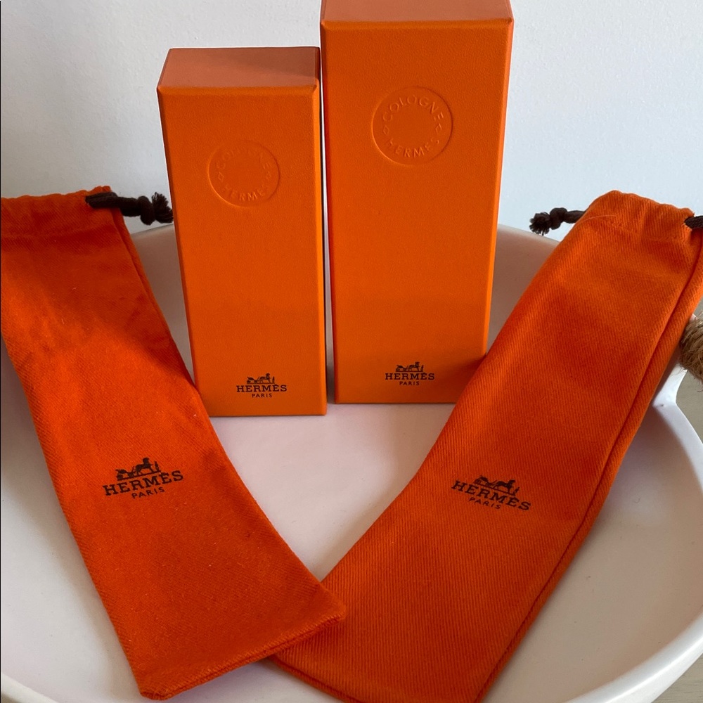 Hermès boxes and pouches